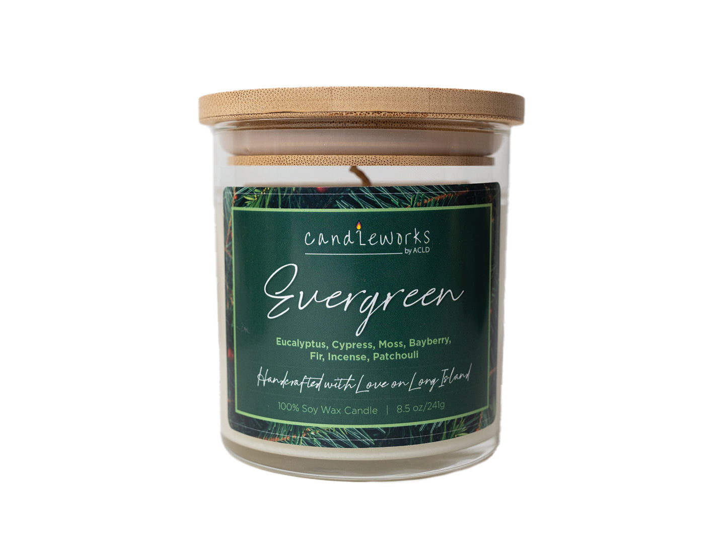 Evergreen Scented Candle by Candleworks